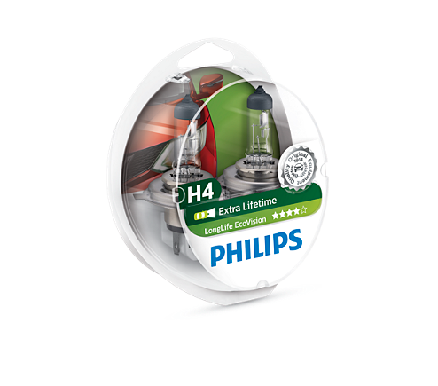 لامپ H4 فیلیپس با عمر طولانی