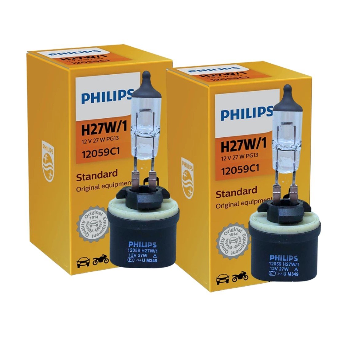 لامپ خودرو  H27  فیلیپس PHILIPS H27/1 12059C1