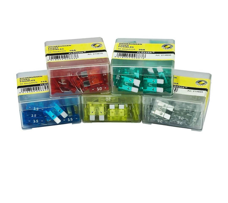 فیوز دو شاخه متوسط خودرو فلاسرFLOSSER FUSES