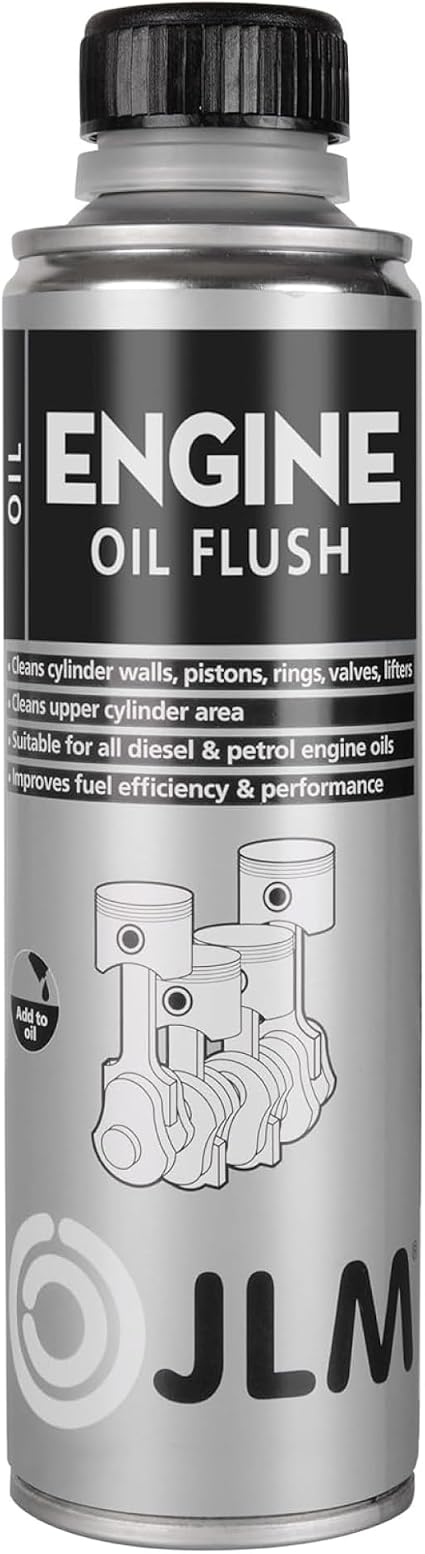 مکمل شستشوی موتور جی ال ام JLM Engine Oil Flush for Petrol & Diesel Engines